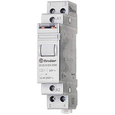 Finder 20.22.8.012.4000 Stroomstootschakelaar DIN-rail 2x NO 12 V/AC 16 A 4000 VA 1 stuk(s)
