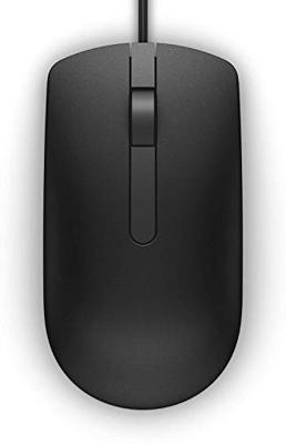 DELL MS116 muis Ambidextrous USB Type-A Optisch 1000 DPI