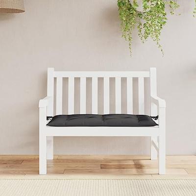 VidaXL Tuinbankkussen 100x50x7 cm oxford stof zwart