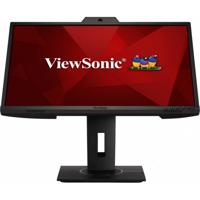 Viewsonic VG2440V 60,5 cm (24 inch) kantoormonitor (Full-HD, IPS-paneel, HDMI, DP, USB 3.2 Hub, webcam met microfoon, in hoogte verstelbaar, luidspreker, Eye-Care, 4 jaar omruilservice) zwart - thumbnail