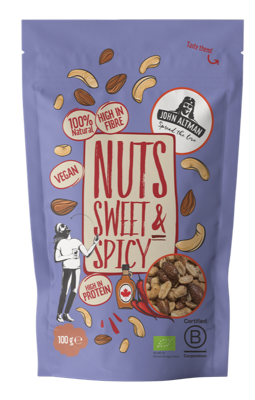 John Altman Mixed nuts sweet & spicy bio 100 Gram