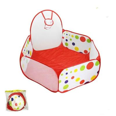 Opvouwbare baby polka dot zeshoek indoor bal zwembad spel hek 0 9 m in diameter Opvouwbare baby polka dot zeshoek indoor bal zwembad spel hek 0 9 m in diameter