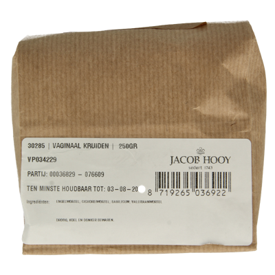 Jacob Hooy Vaginaal kruiden 250 Gram
