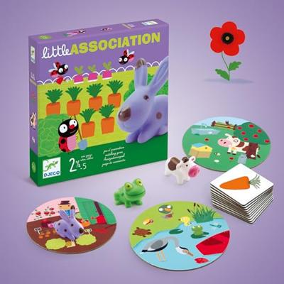 Little Association - DJECO meerkleurig Little Association - DJECO meerkleurig