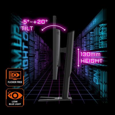 GIGABYTE M27Q 27 inch, KVM, Gaming Monitor QHD (2560 x 1440) 170 Hz, Black
