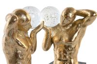 Bokstöd DKD Home Decor Hars Mannen Modern (31 x 10 x 19,3 cm) - thumbnail