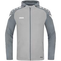 JAKO 6822 Jas Met Kap Performance - Zachtgrijs/Steengrijs - 4XL - thumbnail