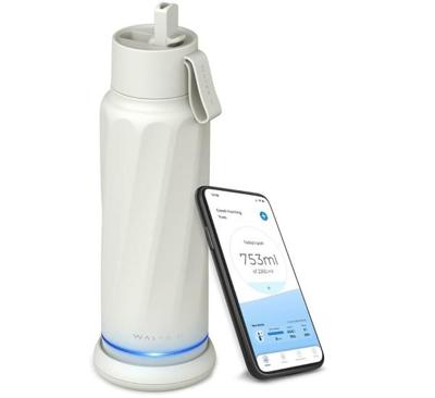 WaterH VITA Slimme Waterfles Ivory White