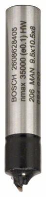 Bosch Accessories 2608628405 Kwartstaaffrees Hardmetaal Lengte 41 mm Afmeting, Ø 9.5 mm Schachtdiameter 8 mm Bosch Accessories 2608628405 Kwartstaaffrees Hardmetaal Lengte 41 mm Afmeting, Ø 9.5 mm Schachtdiameter 8 mm