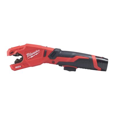 Milwaukee M12 PCSS-202C RAPTOR™ Accu Pijpsnijder RVS 12V 2.0Ah in Transportkoffer - 4933479242 Milwaukee M12 PCSS-202C RAPTOR™ Accu Pijpsnijder RVS 12V 2.0Ah in Transportkoffer - 4933479242