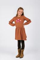 B.Nosy winter sweat jurk meisjes - bruin - Dynia - thumbnail