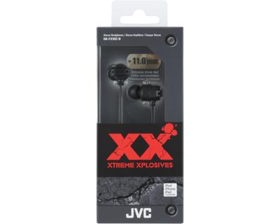 JVC HA-FX102-B-E In-ear hoofdtelefoon zwart