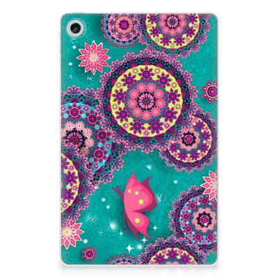 Lenovo Tab M10 Plus (3e generatie) Tablethoes Cirkels en Vlinders Lenovo Tab M10 Plus (3e generatie) Tablethoes Cirkels en Vlinders