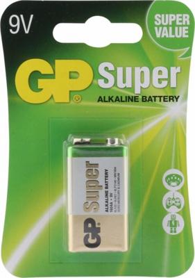 GP Super Alkaline 9 volt 6LR61 1604A 3012425