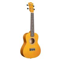 Cascha CUC105S concert ukelele set geel - thumbnail