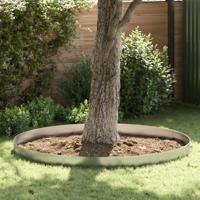 VidaXL Tuinrand zilver 450 x 0.05 x 15 cm gegalvaniseerd staal - thumbnail