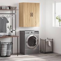 Wandkast 69,5x34x90 cm bewerkt hout sonoma eikenkleurig - thumbnail