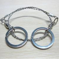 Draagbare RVS Wire outdoor Survival zelfverdediging kettingzagen hand zag fret tool - thumbnail