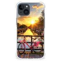 iPhone 15 Telefoonhoesje met valbescherming Amsterdamse Grachten - thumbnail