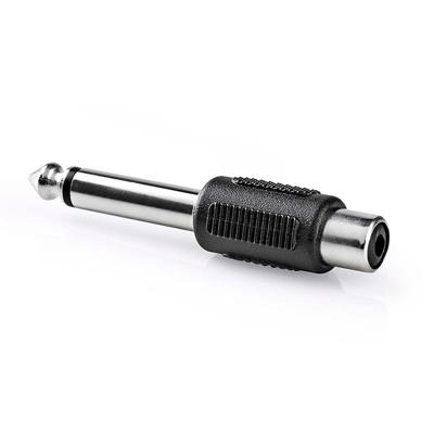 Nedis Verloopplug 6,35 mm male jack naar female RCA Nedis Verloopplug 6,35 mm male jack naar female RCA