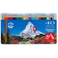 Kleurpotloden Caran d&apos;Ache Prismalo 40 stuks assorti - thumbnail