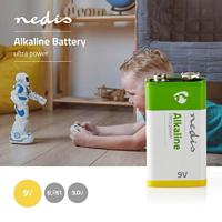 Nedis Alkaline Batterij 9 V 1-Blister - thumbnail