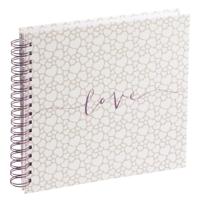 Hama Spiraalalbum Romance 28x24 Cm 40 Witte Pagina's - thumbnail