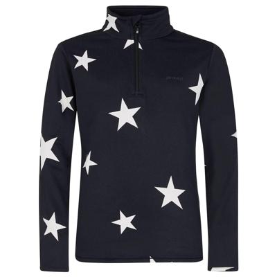 Protest Bette 1/4 Zip Pully Kinderen Kitoffwhite 140