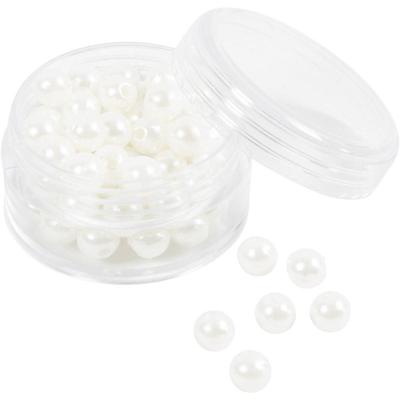Creativ Company Waskralen, d 6 mm, gatgrootte 1,9 mm, parelmoer, 65 stuk/ 1 doos Creativ Company Waskralen, d 6 mm, gatgrootte 1,9 mm, parelmoer, 65 stuk/ 1 doos