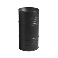 Wastafel Sapho Kerasan Staand Model 42x90x42 cm Mat Zwart - thumbnail