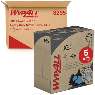 Wypall poetsdoek blauw - X80 8295 - 210x428mm