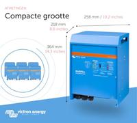 Victron Energy MultiPlus C 12/3000/120-16 Netomvormer 3000 W 12 V/DC - 230 V/AC Geïntegreerde laadregelaar - thumbnail