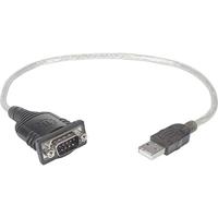 Manhattan USB 1.1 Adapter [1x USB 1.1 stekker A - 1x D-sub stekker 9-polig] 205146 45.00 cm Vergulde steekcontacten - thumbnail