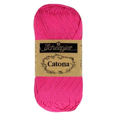 Scheepjes Catona - 10g - 604 Neon Pink - Haakgaren / Breigaren