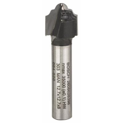 Bosch Accessoires Profielfrees H 8 mm, R1 2,4 mm, D 12,7 mm, L 12,7 mm, G 46 mm 1st - 2608628398 - thumbnail