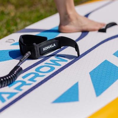 Opblaasbaar SUP-board met Accessoires Kohala Arrow 1 Geel (310 x 81 x 15 cm)