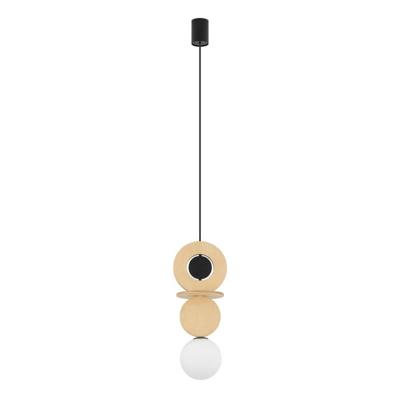 Lyora Design hanglampDrops Wood A 1-lichts hout - 11173