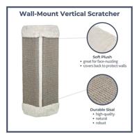 Tapijt Trixie Grijs Lichtgrijs Polyester Sisal 32 × 60 cm - thumbnail