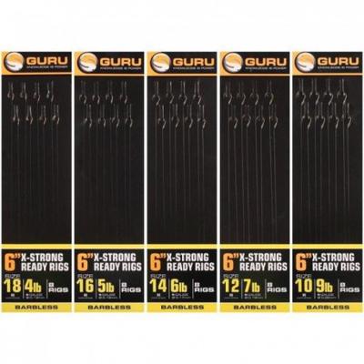 Guru XS Carp Pole Rigs 6inch15cm size 16 - 0,15 mm