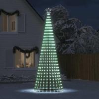 LED-kerstboom 1028 LEDs koud wit 403 cm - thumbnail