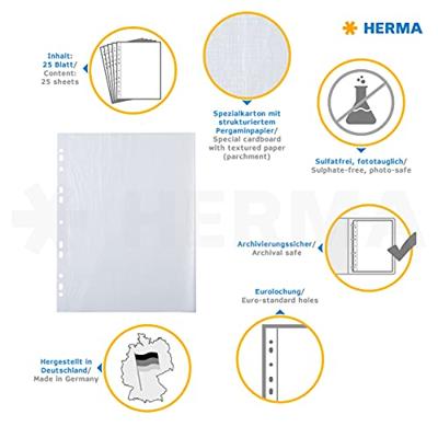 Herma 7578 7578 Fotohoezen Wit