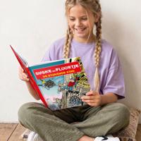 Persoonlijk stripboek - Suske en Wiske 'De stuivende stad' (Hardcover) - thumbnail