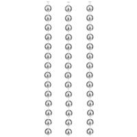 House Of Seasons Kerst Slinger Kralen Zilver 500Cm - thumbnail