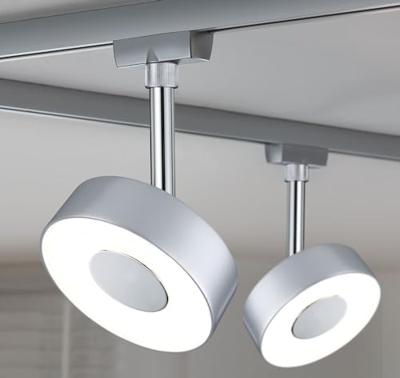 Paulmann Circle 230V-railsysteem lamp URail 5 W LED Chroom (mat) Paulmann Circle 230V-railsysteem lamp URail 5 W LED Chroom (mat)