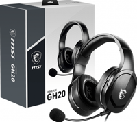 MSI Immerse GH20 Headset Hoofdband 3,5mm-connector Zwart - thumbnail