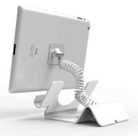 Maclocks tablet beveiligingsstandaard met 1,8 meter kabel wit - thumbnail