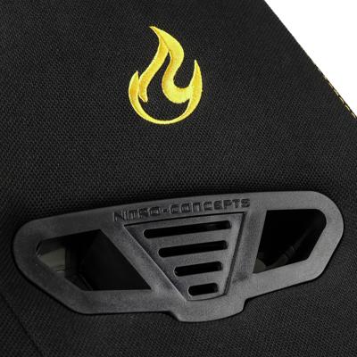 Nitro Concepts S300 Astral Yellow Gaming stoel Zwart, Geel