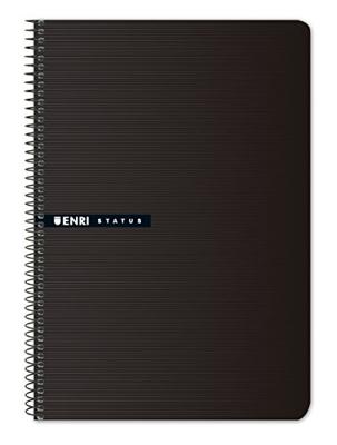 Boek over Ringen ENRI STATUS Zwart Quarto 100 Lakens (5 Stuks)