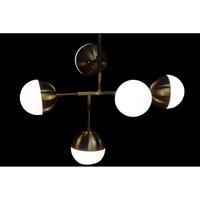 Plafondlamp DKD Home Decor Metaal Kristal Gouden (74 x 52 x 168 cm) - thumbnail
