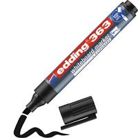 Whiteboardmarker edding 363 schuin 1-5mm zwart - thumbnail
